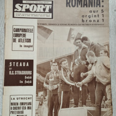 Revista SPORT nr. 17 (184) - Septembrie 1966 - Progresul Bucuresti