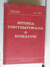 Istoria contemporana a Romaniei clasa a X a Aron Petric, Gh. I. Ionita foto