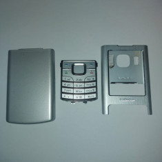 Carcasa pentru Nokia 6500c argintie