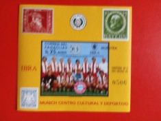 PARAGUAY, FOTBAL MUESTRA - COLIȚĂ MNH foto