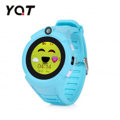 Ceas Smartwatch Pentru Copii YQT-610S cu Functie Telefon, Localizare GPS, Camera, Lanterna, Pedometru, SOS - Bleu foto