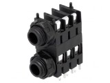Soclu Jack 6.3mm Stereo cu Piuliță Hexagonală