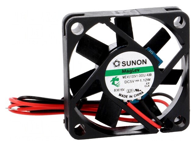 Ventilator DC axial 5V 45x45x10mm