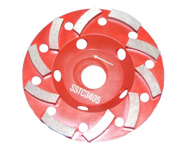 Tudee 125x22.2mm, Disc diamantat slefuire beton dur ProAdvanced PowerfulTools foto