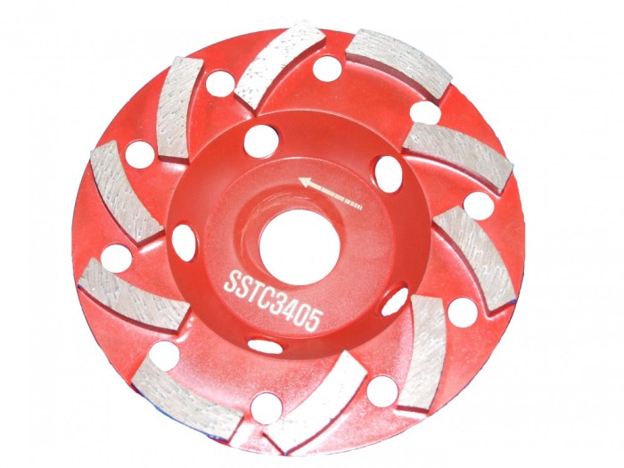 Tudee 125x22.2mm, Disc diamantat slefuire beton dur ProAdvanced PowerfulTools