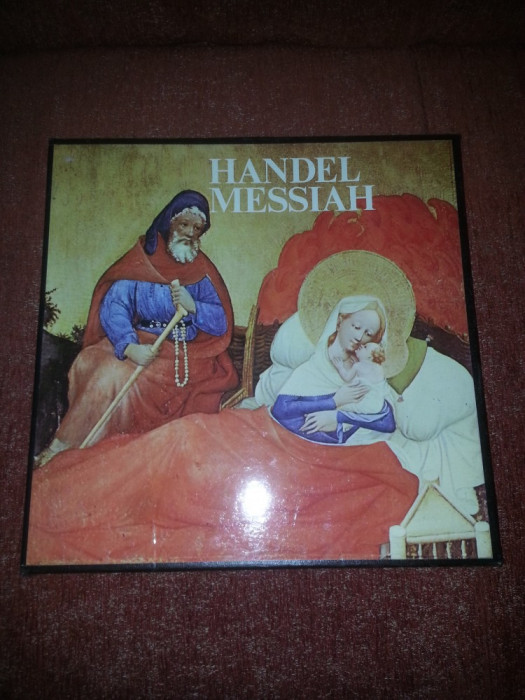 Handel &ndash;Messiah-Box 3LP-Jerusalem Chamber Orchestra-Mendi Rodan vinil vinyl