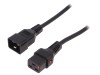 Cablu IEC C19-C20 3m cu blocare