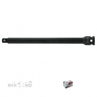 Prelungitor de impact, 250mm, 1/2&amp;quot;, Yato YT-1062 foto