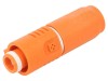 Conector alimentare DC Amphenol SurLok Plus 1kV, 1 Pin, Portocaliu, Sisteme Stocare Energie