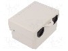 Carcasa ABS, 122mmx91mmx69mm, GAINTA - GH002G