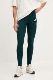 adidas colanți Stadium culoarea verde, cu imprimeu, JW0480