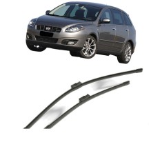 Set stergatoare auto FIAT CROMA (194) 2005-2011, pentru parbriz, 2 bucati, Bosch Aerotwin