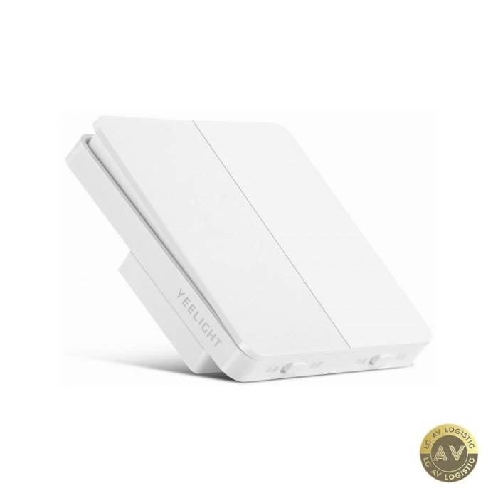 Intrerupator Yeelight Wi-Fi 2 Butoane Alb YLKG13YL