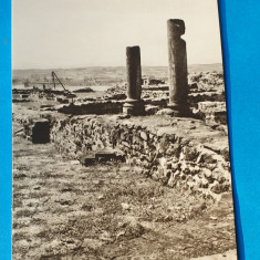 Carte Postala veche RPR - Turnu Severin - Ruine ale castrului roman