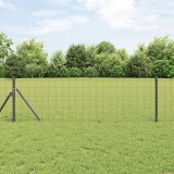 VidaXL Gard Euro Gri 0.6x50 m Oțel