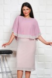 Cumpara ieftin Rochie de Seara Elegance Fucsia - 54Marimea, Yves