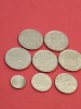 Lot 8 monede: 100 lei 1992+1993+1994+1995+1996,(5+25) bani 1966,1 leu 1966[poze]. Discount conform descriere [10 - 20 %. Vezi descrierea.].