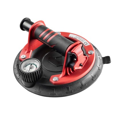 Ventuza placi ceramice cu pompa de vid și manometru 168 kg 205mm Raider Power Tools foto