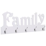 Cumpara ieftin Cuier de perete FAMILY, 74 x 29,5 cm