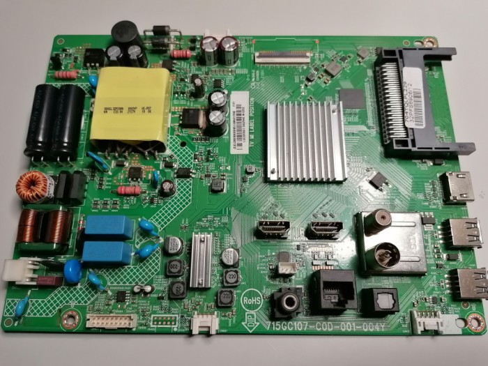 Main Board 715GC107-C0D-001-004Y Din Philips 32PFS6906 ecran TPT320WF1-HVN05.U