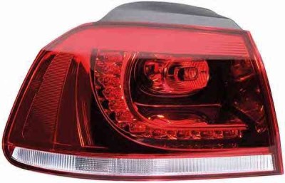 Stop spate lampa Volkswagen Golf 6 (1L) GTI/GTD 10.2008-2013 BestAutoVest partea Stanga exterior tip bec led faruri Kft Auto foto