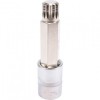 Bit Spline M16 Yato YT-04356, Adaptor 1/2&quot;, 100mm, CrV6150, Otel AISI S2, Nichelat, DIN 3120, 590Nm