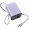 Innostyle Mini Powerbank 10000Mah 2X Usb-C Tip C 33W Cablu Usb-C Extensibil