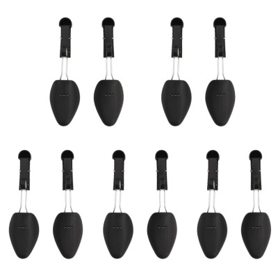 Calapoade de pantofi, 5 perechi, negru, EU 35-38, plastic foto