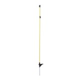 Set 10 st&acirc;lp rotund din fibră de sticlă pentru gard electric 110 cm