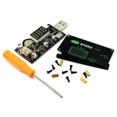 Regulator de viteza ajustabila a tensiunii cu temporizator și modulare LED, 5V 10W