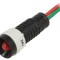 Lampă LED de Control Roșie 24V &Oslash;11mm IP40