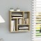vidaXL Raft de perete, stejar Sonoma, 45,1x16x45,1 cm, lemn prelucrat