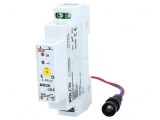 &Icirc;ntrerupător Crepuscular DIN 230VAC SPST-NO 20s MROK-16S