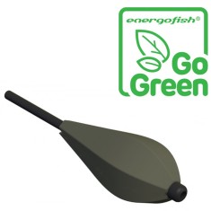 Plumb Hexagonal Inline Carp Expert Go Green LF-Distance Torpedo 40g