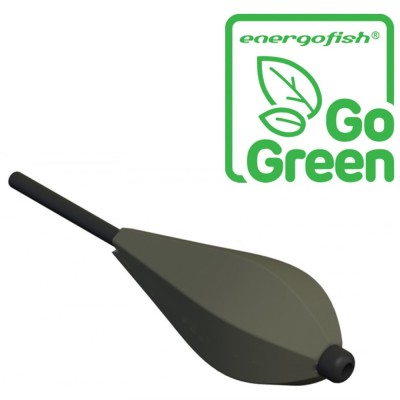 Plumb Hexagonal Inline Carp Expert Go Green LF-Distance Torpedo 40g foto