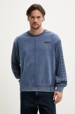 Desigual hanorac de bumbac ONTARIO barbati, neted, 25SMSK03