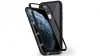 Husa Apple iPhone 11 PRO Negru, Perfect Fit cu spate de sticla securizata premium
