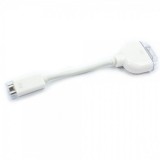 Cablu adaptor Mini DVI la VGA 16cm pentru Apple MacBook, Oem