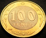 Cumpara ieftin Moneda exotica bimetal 100 TENGE - KAZAHSTAN, anul 2019 * cod 5106, Asia