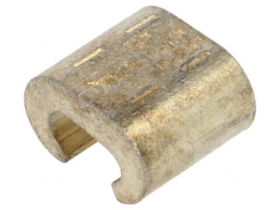 Conector cupru 16mm2 clemă laterală C cositorit 6AWG foto