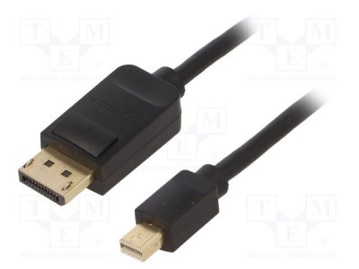Cablu DisplayPort 1.2 VENTION cu mufă DisplayPort și mini DisplayPort foto