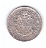 Moneda Anglia 1/2 / half crown 1959, stare buna, curata