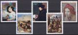 DB1 Pictura Delacroix Russell Congo 5 v. MNH, Nestampilat
