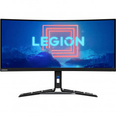 Monitor LED Lenovo Gaming Legion Y34wz-30 Curbat 34 inch UWQHD VA 1 ms 180 Hz USB-C KVM HDR FreeSync Premium Pro
