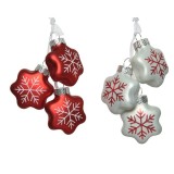 Cumpara ieftin Decoratiune - Three Glass Snowflakes - mai multe culori | Kaemingk