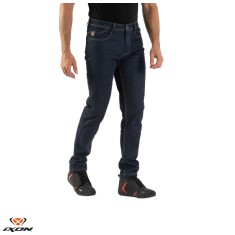 Blugi (jeans) barbati pentru scuter - motocicleta Ixon model Kevin culoare: albastru inchis (Cordura&reg; Denim) US36