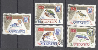 Yemen 1965 Birds, used AG.004 foto