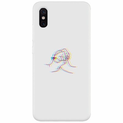 Husa silicon pentru Xiaomi Mi 8 Pro, With Love foto