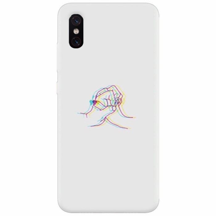 Husa silicon pentru Xiaomi Mi 8 Pro, With Love