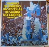 Disc Vinil Sambas De Enredo Das Escolas De Samba Do Grupo 1 - Carnaval 1977-Top Tape- 85.050